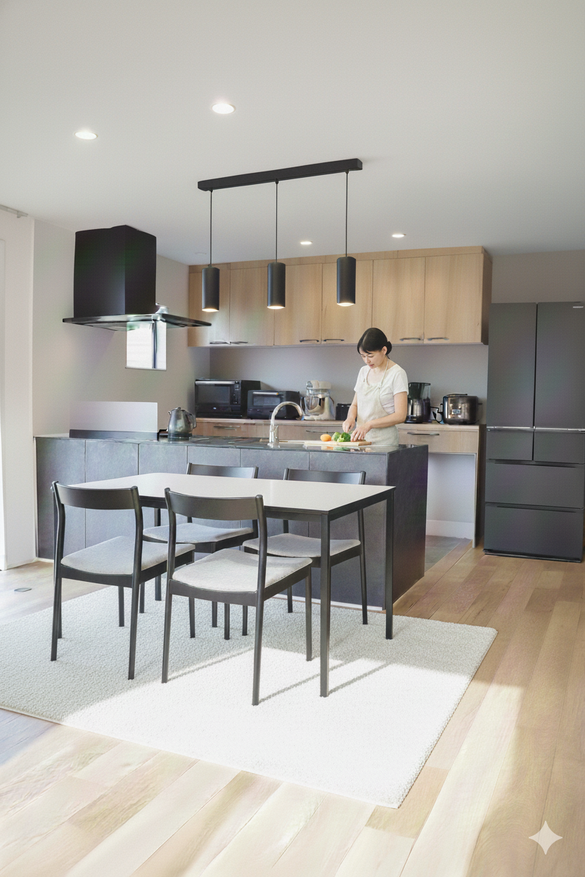 グレーの統一感が美しく、“プライバシーと心地よさ”を両立した住まい